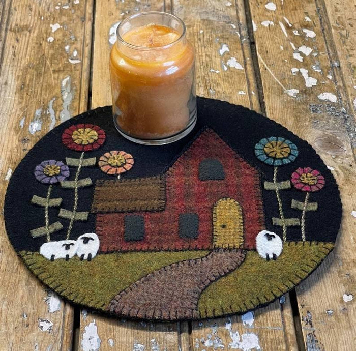 Set of Four "Home" Series Mats Kit - All About Ewe Wool Shop
