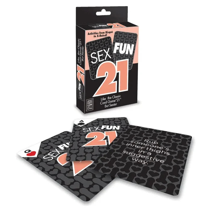 Sex Fun 21 Card Game - Rolik®
