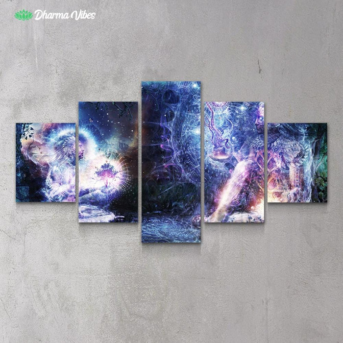 Shoulders and Giants by Cameron Gray 5-Piece Canvas