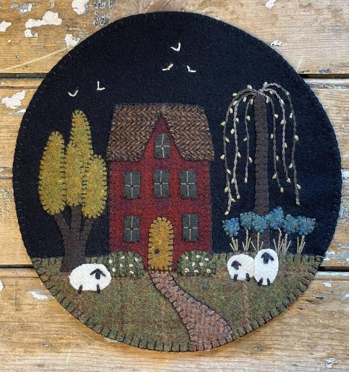 Simply Home Mat Paper Pattern - All About Ewe Wool Shop