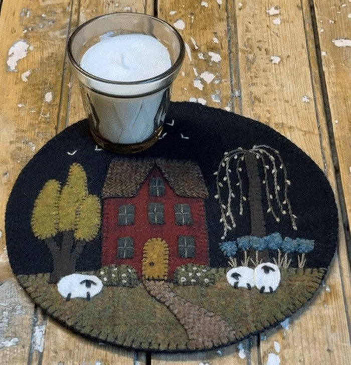 Simply Home Mat Paper Pattern - All About Ewe Wool Shop