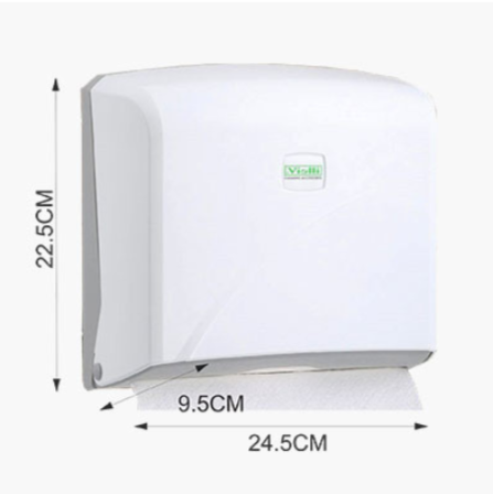 tissue dispenser contents and components flat lay