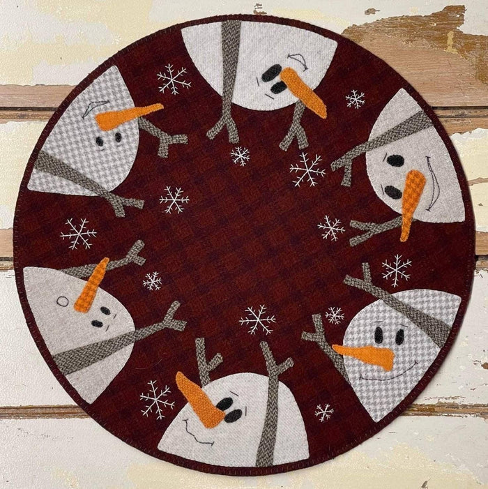 SNOW DANCE MAT Kit - All About Ewe Wool Shop