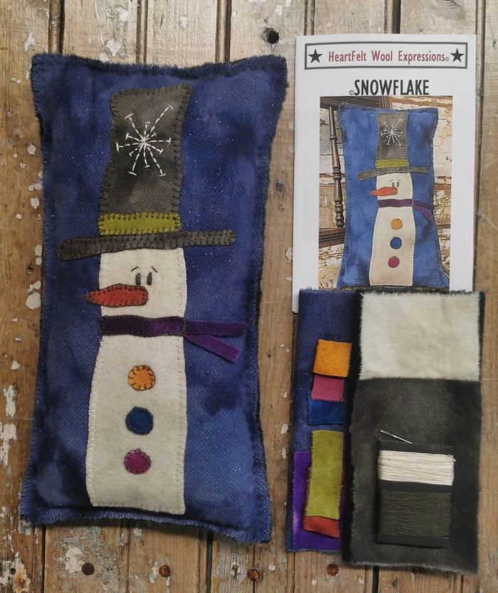 SNOWFLAKE Paper Pattern - All About Ewe Wool Shop
