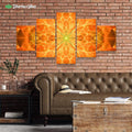 Solar Frequence by YantrArt 5-Piece Canvas
