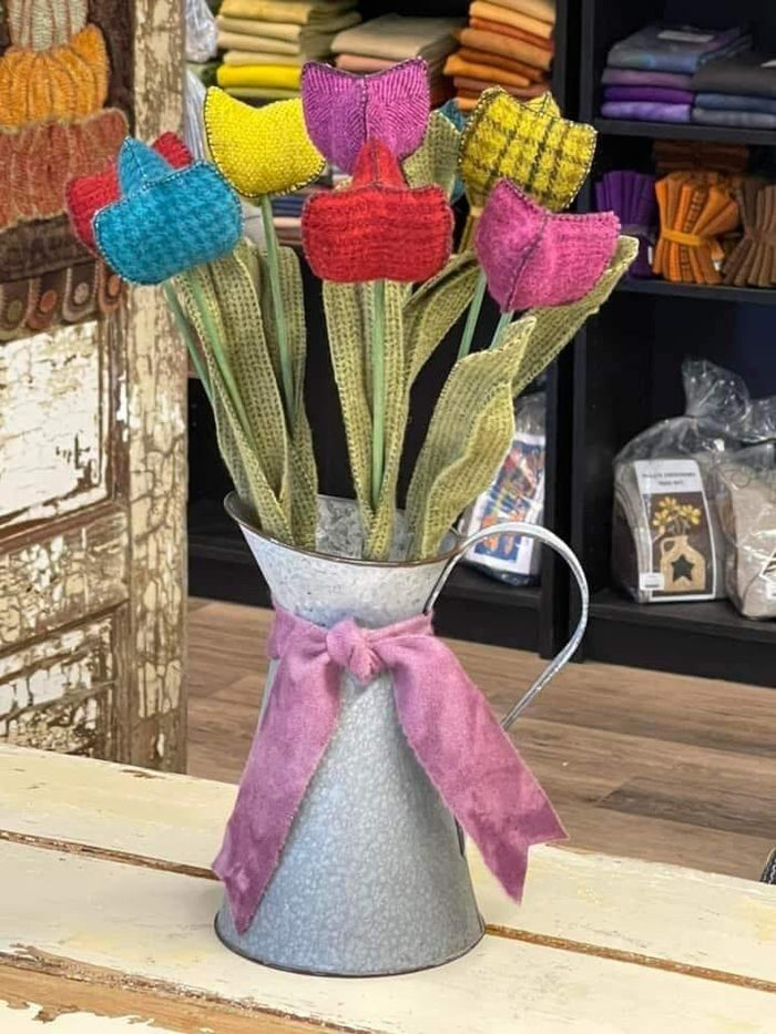 SPRING BOUQUET Tulip Paper Pattern - All About Ewe Wool Shop