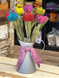 SPRING BOUQUET Tulip Paper Pattern - All About Ewe Wool Shop