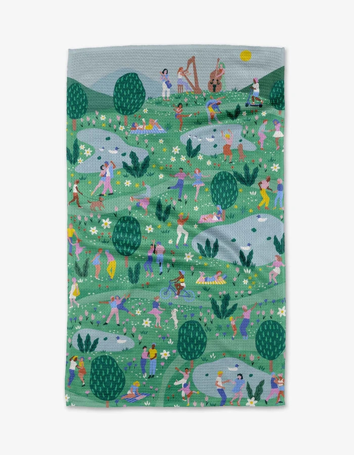 Spring Festival Kitchen Tea Towel