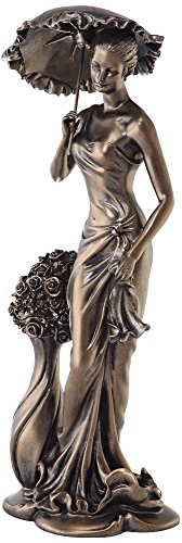 Springtime Promenade Bronze Finish 14 3/4" High Sculpture - EK CHIC HOME