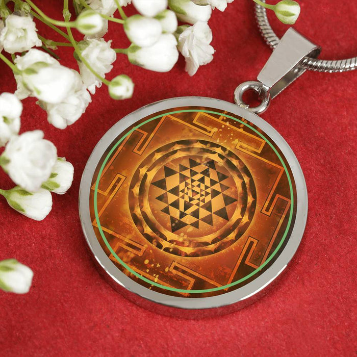 Sri Yantra by McAshe Luxury Necklace