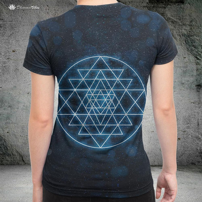 Sri Yantra Sacred Geometry by McAshe Shirt