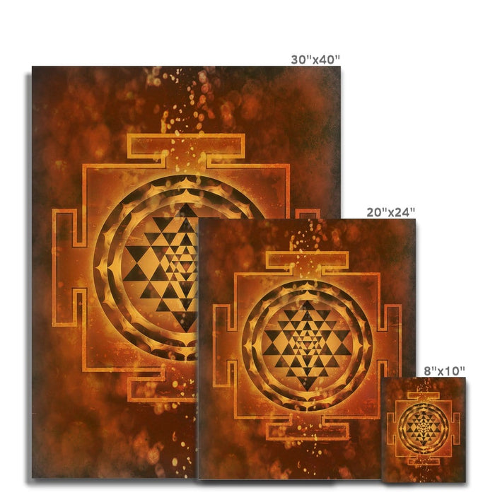 SriYantra Canvas