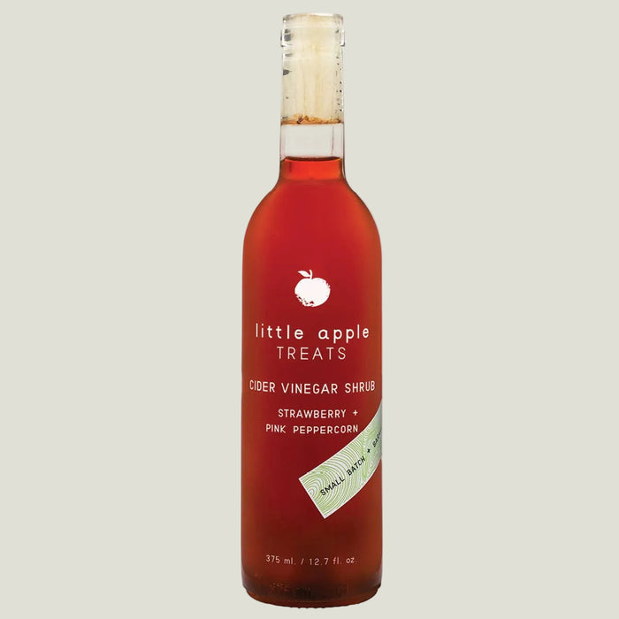 Strawberry + Pink Peppercorn Shrub