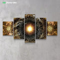 Sunshine by McAshe 5-Piece Canvas