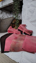 Terra Cotta Hand Dyed Wool Fat Eighth Bundle