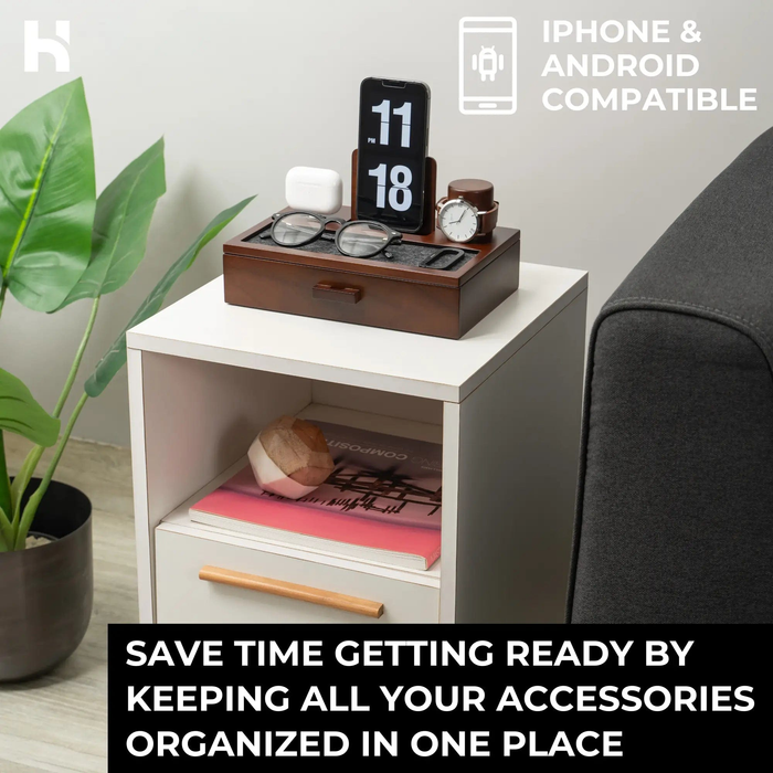 Holme & Hadfield Nightstand Organizer The Hub