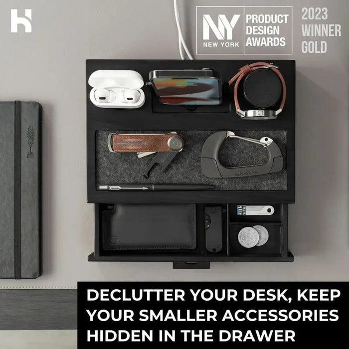 Holme & Hadfield Nightstand Organizer The Hub