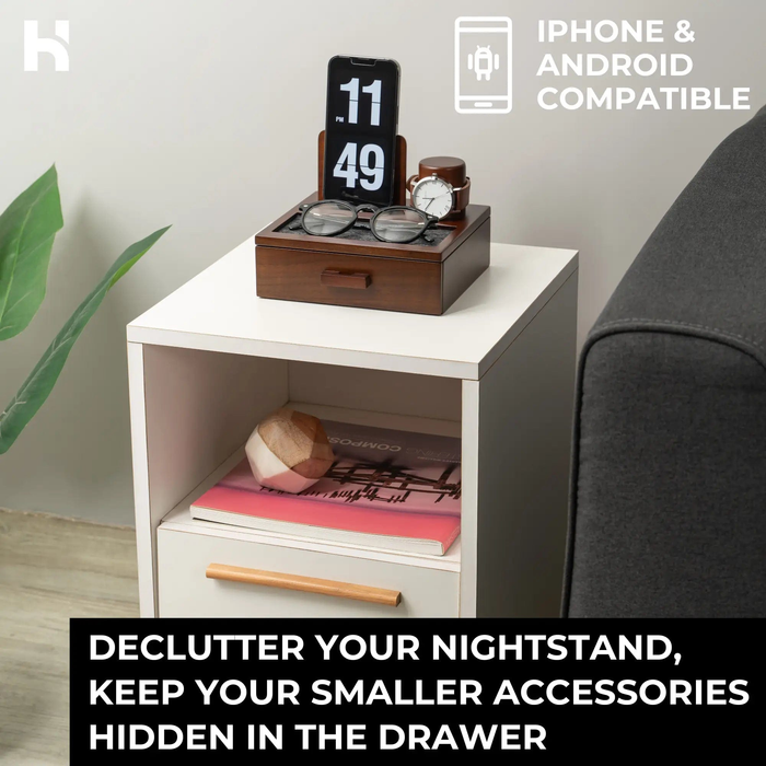 Holme & Hadfield Nightstand Organizer The Sidekick