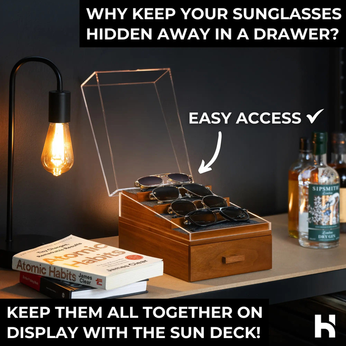 Holme & Hadfield Sunglasses Organizer The Sun Deck