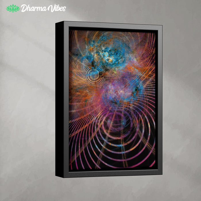 The Unfolded Cosmos V2 by YantrArt Design 1-Piece Canvas