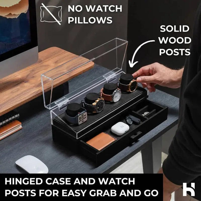 Holme & Hadfield Watch Case Watch Deck Pro