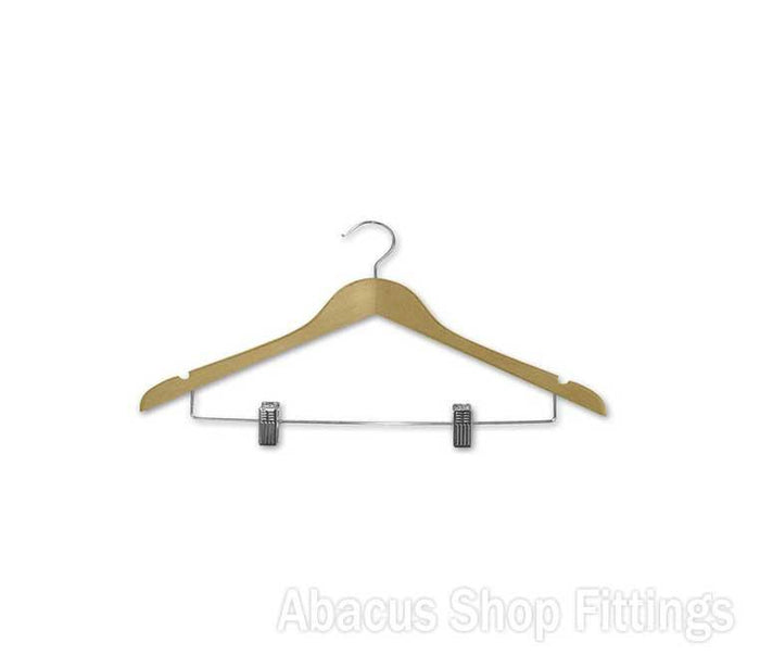 TIMBER ADULT CLIP & COAT HANGER (10)