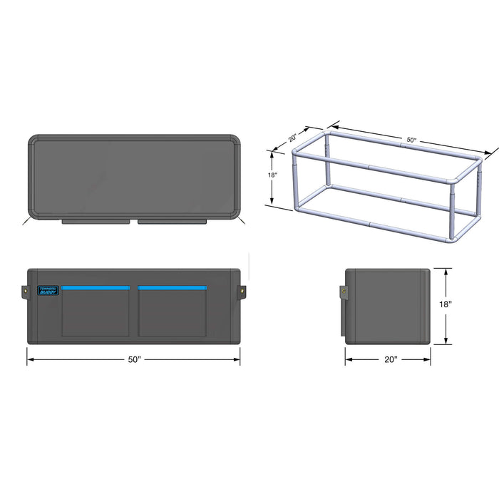Tonneau Buddy Mid-Size HD