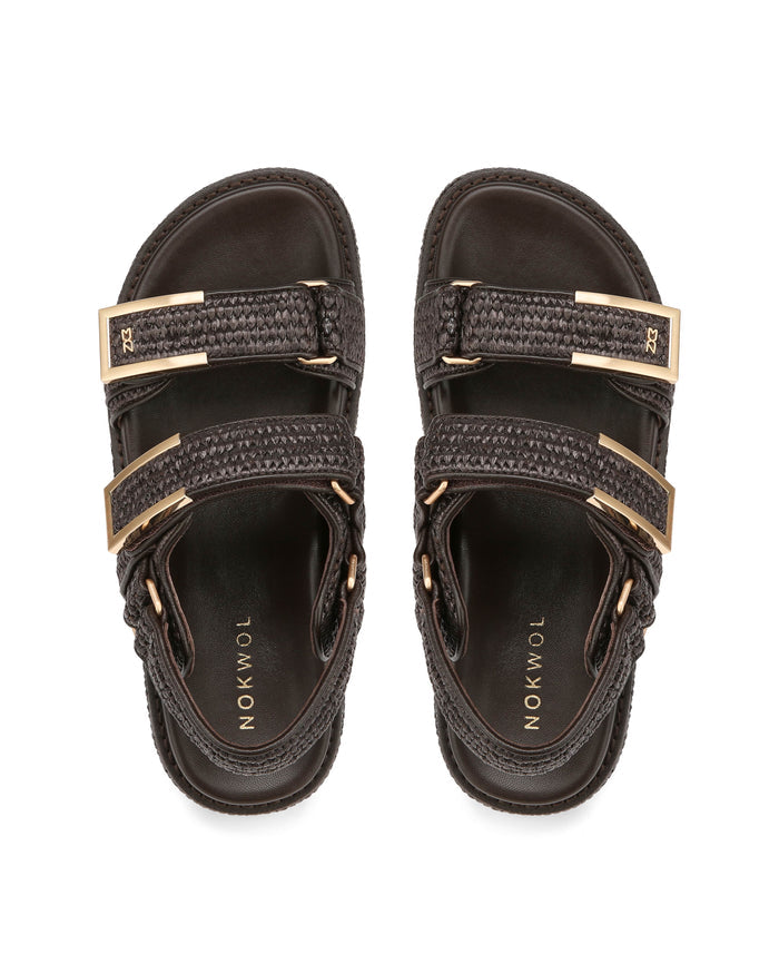Valley Brown Raffia
