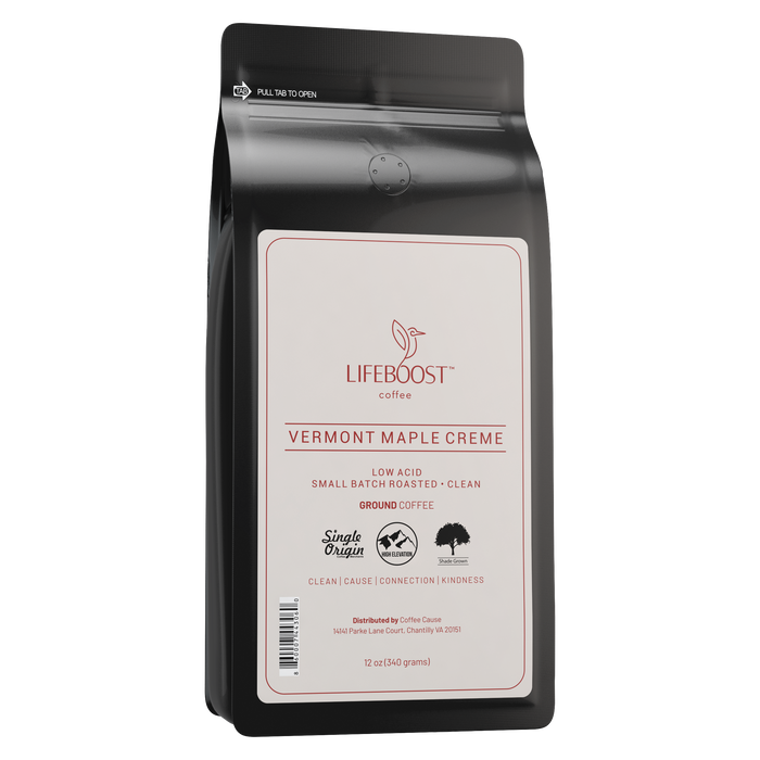 Natural Flavor Vermont Maple Crème Flavored Coffee