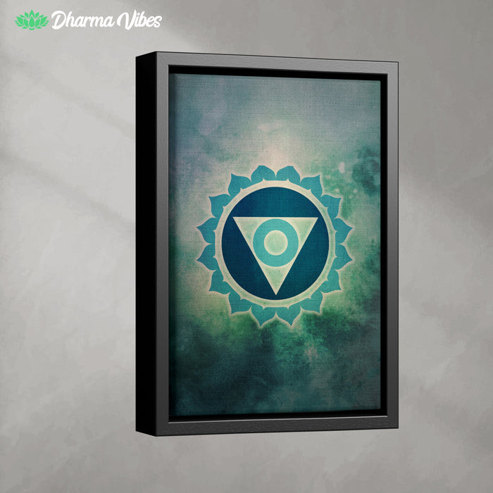 Vishuddha 5th Chakra  by McAshe 1-Piece Canvas Art