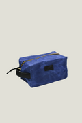 Waxed Canvas Toiletry Bag 2.0: Blue