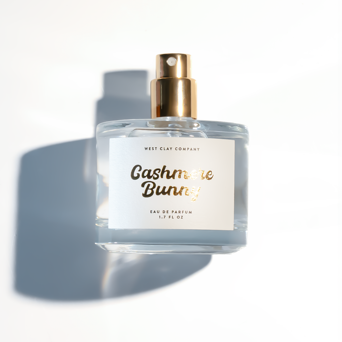 West Clay Company - Cashmere Bunny 🤎 Perfume - Nontoxic Eau De Parfum 1.7oz