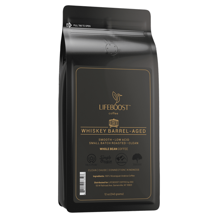 Whiskey Barrel - Lifeboost Coffee
