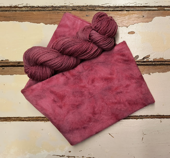 Wine Rose 01 M Hand Dyed Wool Yarn (Wholesale)